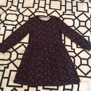 Girl’s Brook Brothers floral dress long-sleeve